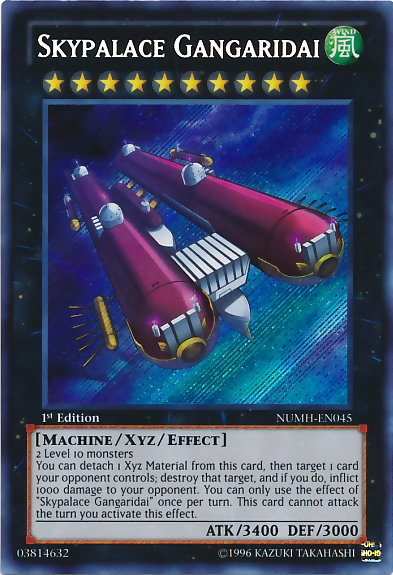 Skypalace Gangaridai [NUMH-EN045] Secret Rare | Gear Gaming Fayetteville