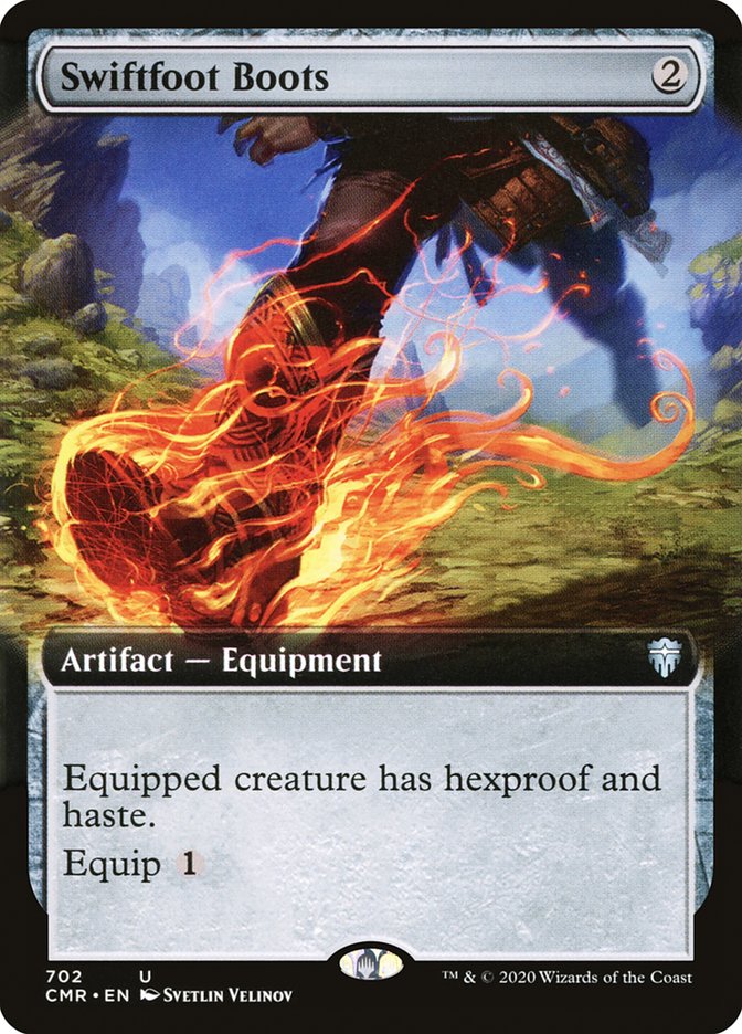 Swiftfoot Boots (Extended Art) [Commander Legends] | Gear Gaming Fayetteville