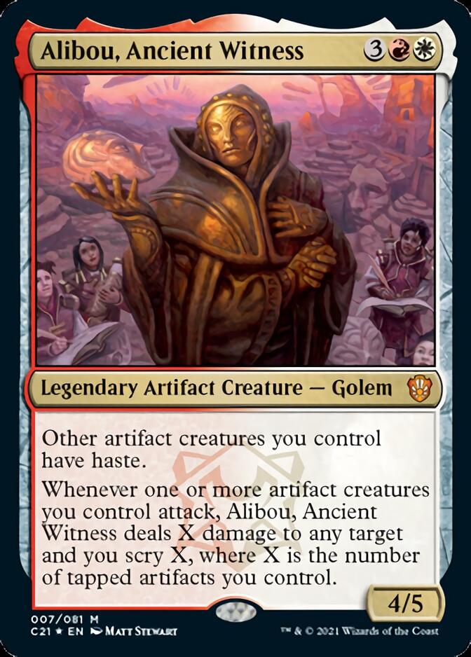 Alibou, Ancient Witness [Commander 2021] | Gear Gaming Fayetteville