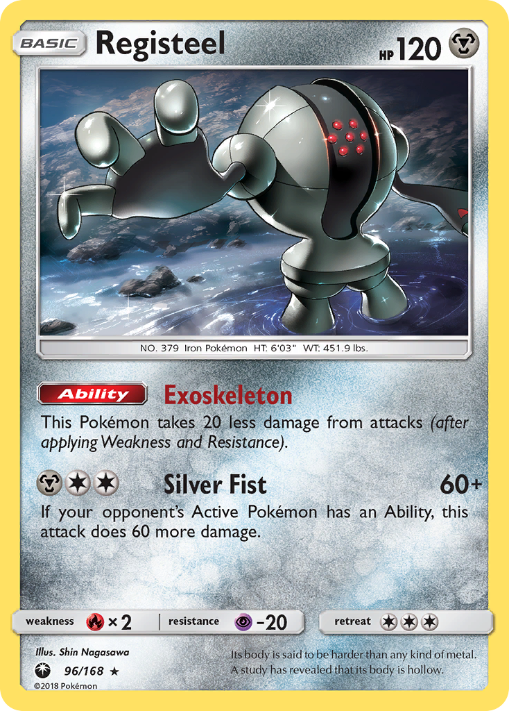 Registeel (96/168) [Sun & Moon: Celestial Storm] | Gear Gaming Fayetteville