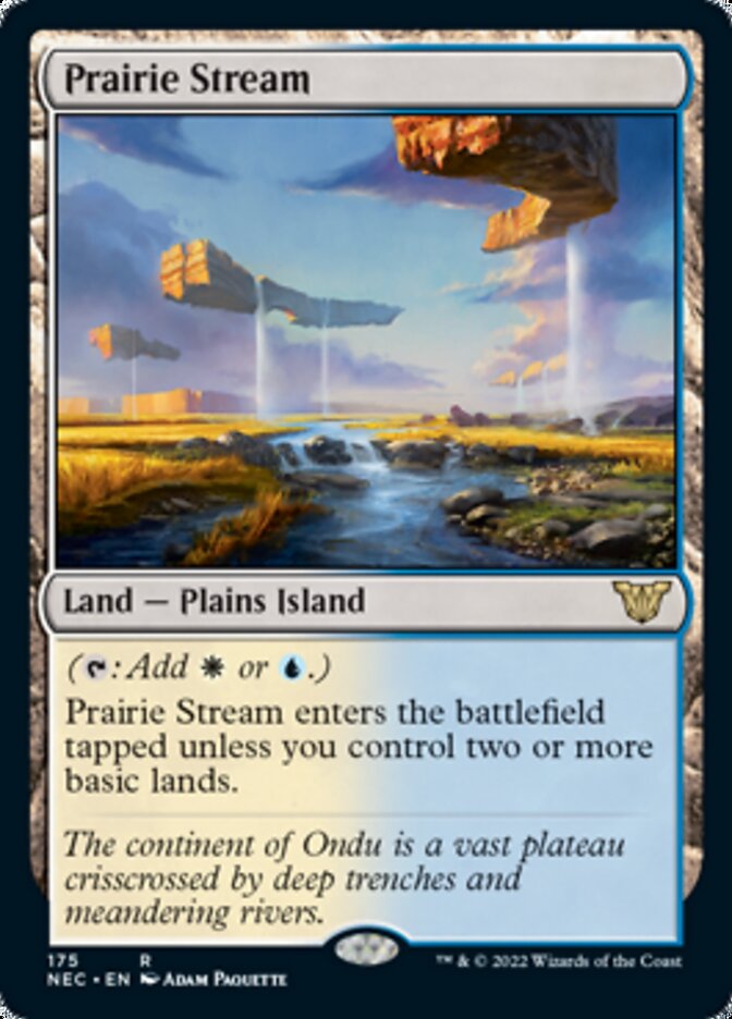 Prairie Stream [Kamigawa: Neon Dynasty Commander] | Gear Gaming Fayetteville