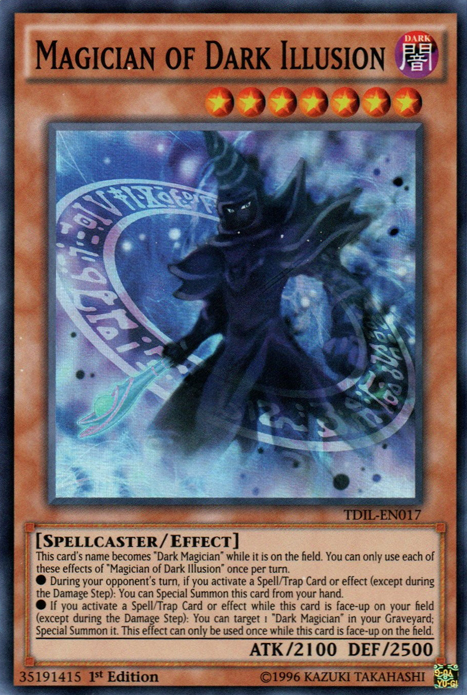 Magician of Dark Illusion [TDIL-EN017] Super Rare | Gear Gaming Fayetteville