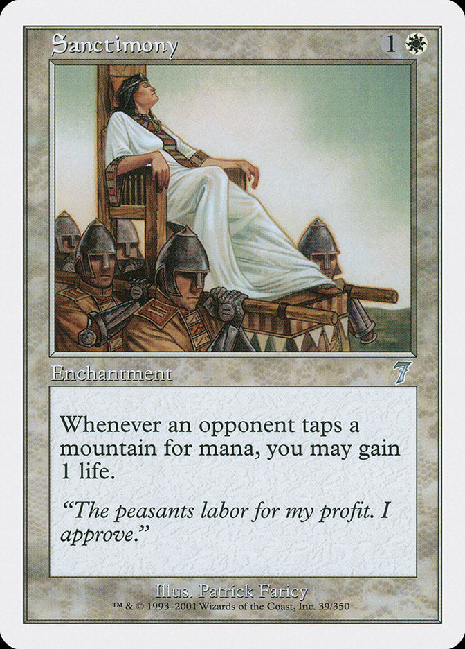Sanctimony [Seventh Edition] | Gear Gaming Fayetteville