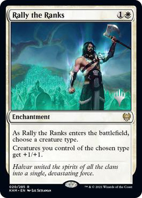 Rally the Ranks (Promo Pack) [Kaldheim Promos] | Gear Gaming Fayetteville