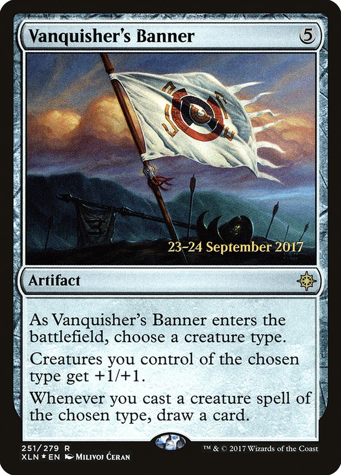 Vanquisher's Banner [Ixalan Prerelease Promos] | Gear Gaming Fayetteville