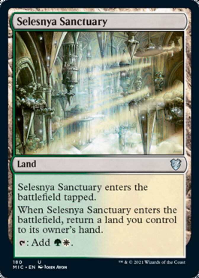 Selesnya Sanctuary [Innistrad: Midnight Hunt Commander] | Gear Gaming Fayetteville