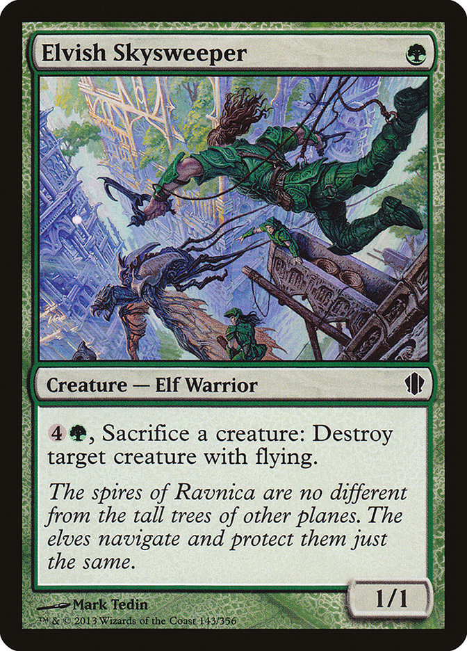 Elvish Skysweeper [Commander 2013] | Gear Gaming Fayetteville