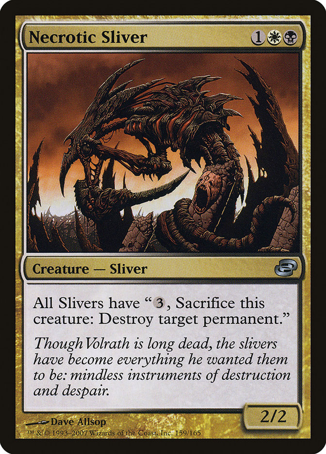 Necrotic Sliver [Planar Chaos] | Gear Gaming Fayetteville