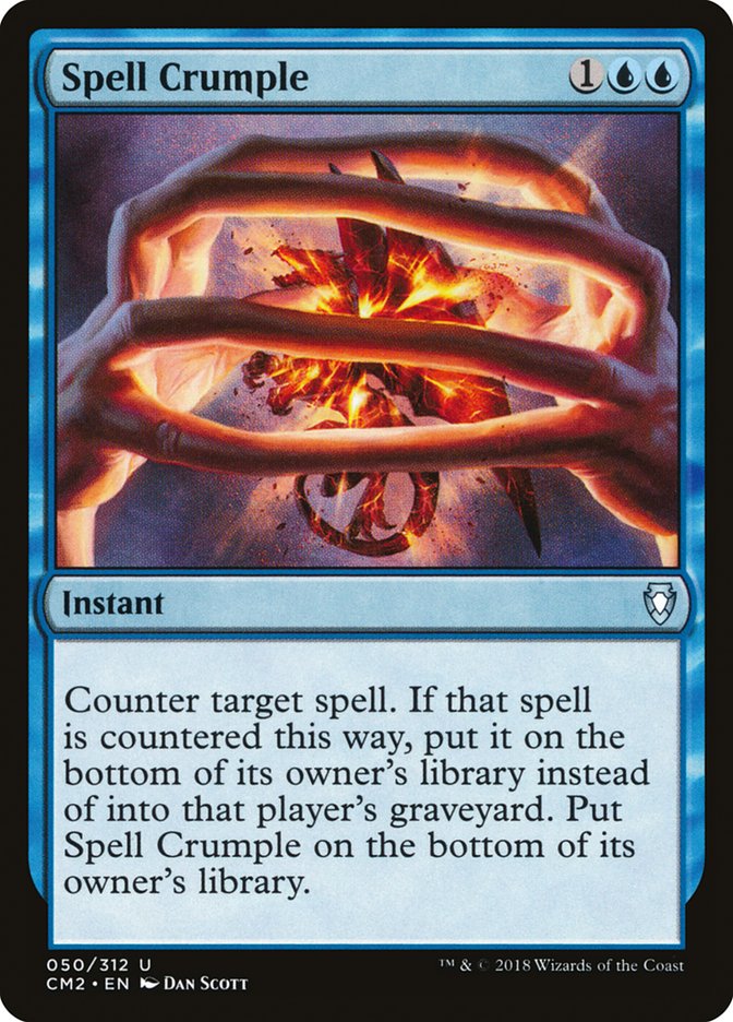 Spell Crumple [Commander Anthology Volume II] | Gear Gaming Fayetteville