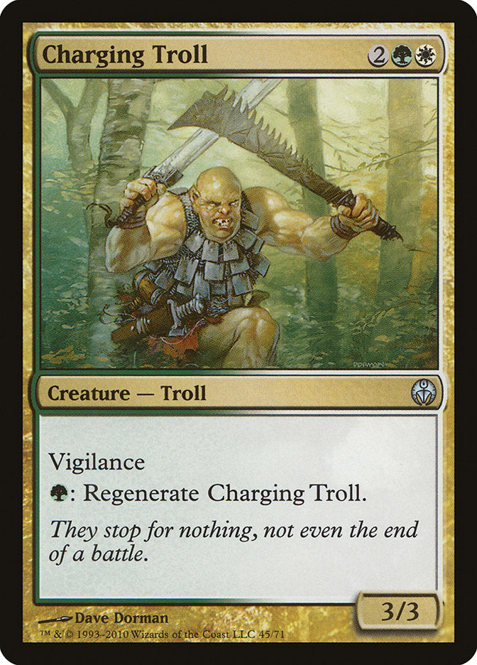 Charging Troll [Duel Decks: Phyrexia vs. the Coalition] | Gear Gaming Fayetteville