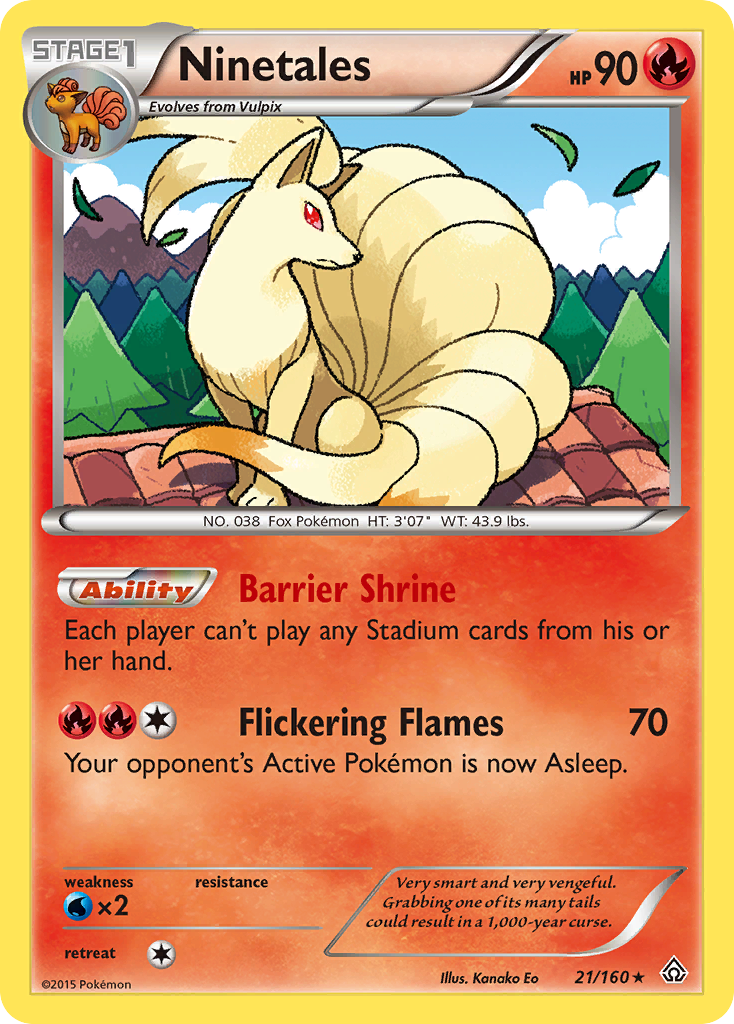 Ninetales (21/160) [XY: Primal Clash] | Gear Gaming Fayetteville