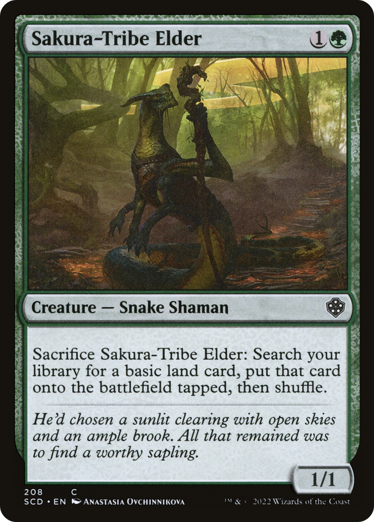 Sakura-Tribe Elder [Starter Commander Decks] | Gear Gaming Fayetteville