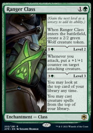 Ranger Class (Promo Pack) [Dungeons & Dragons: Adventures in the Forgotten Realms Promos] | Gear Gaming Fayetteville