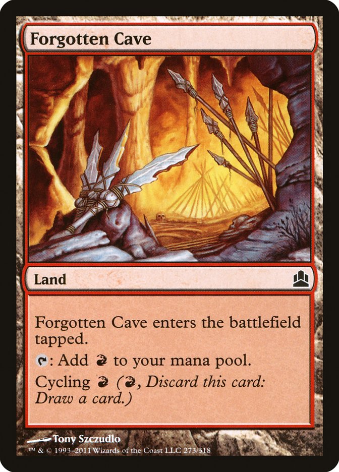 Forgotten Cave [Commander 2011] | Gear Gaming Fayetteville