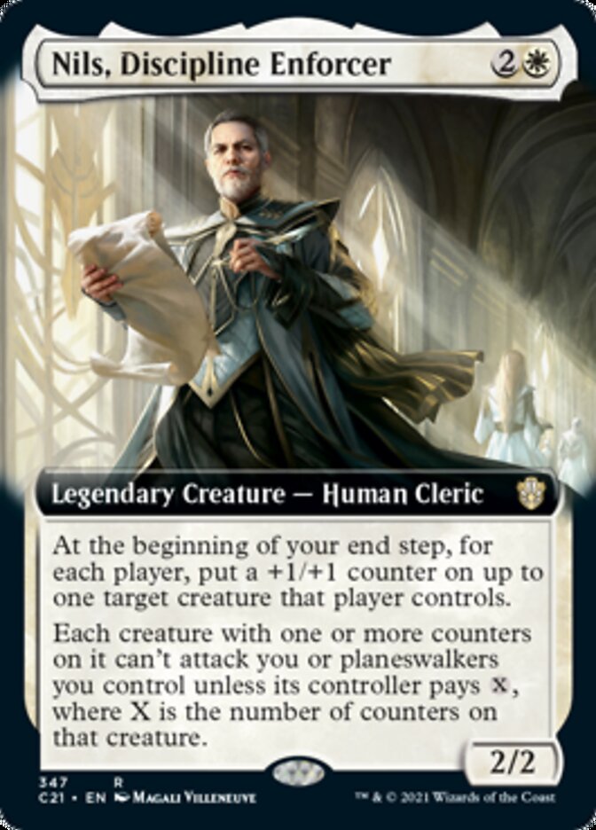 Nils, Discipline Enforcer (Extended Art) [Commander 2021] | Gear Gaming Fayetteville