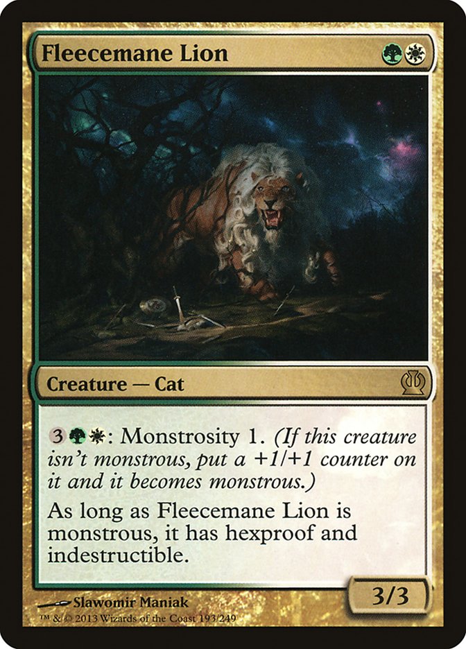 Fleecemane Lion [Theros] | Gear Gaming Fayetteville