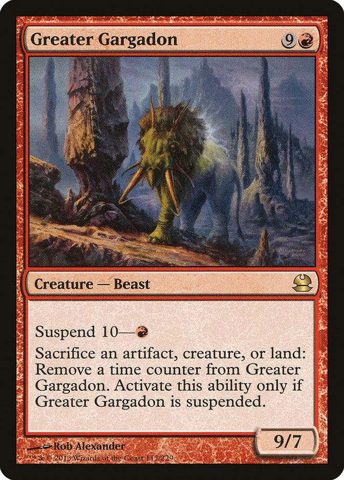 Greater Gargadon [Modern Masters] | Gear Gaming Fayetteville