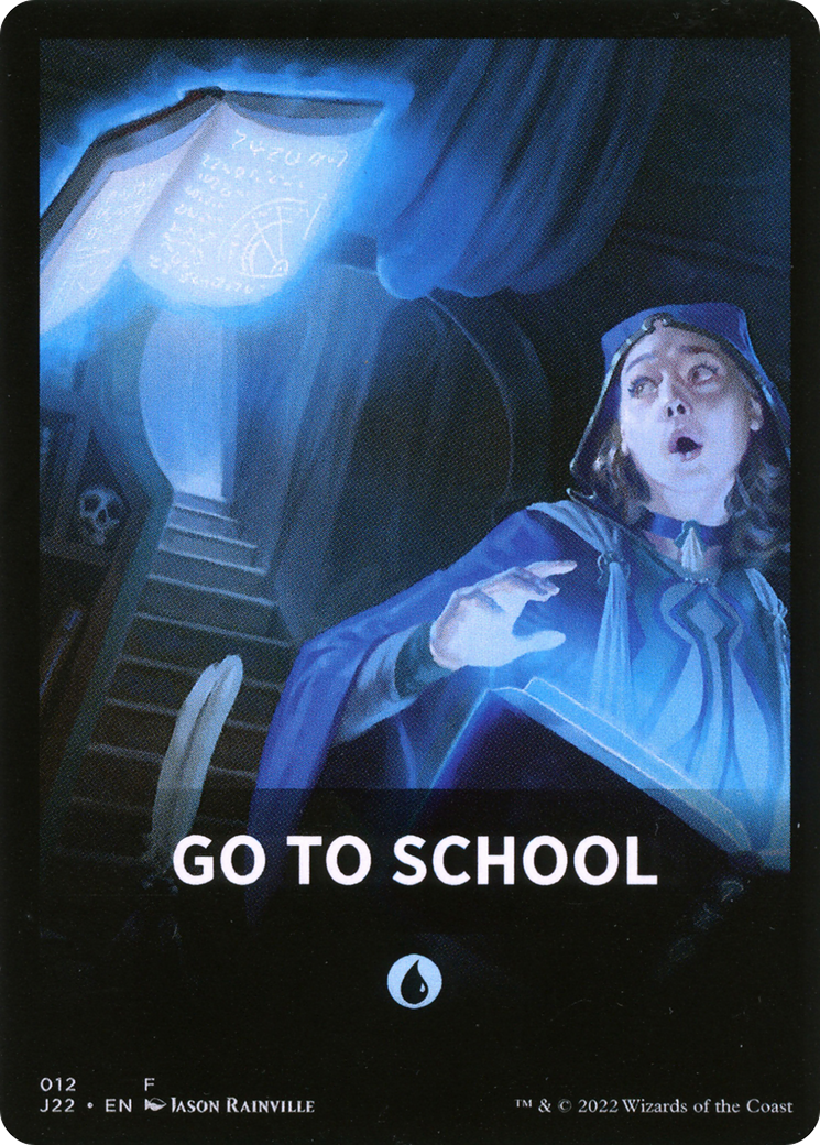 Go to School Theme Card [Jumpstart 2022 Front Cards] | Gear Gaming Fayetteville