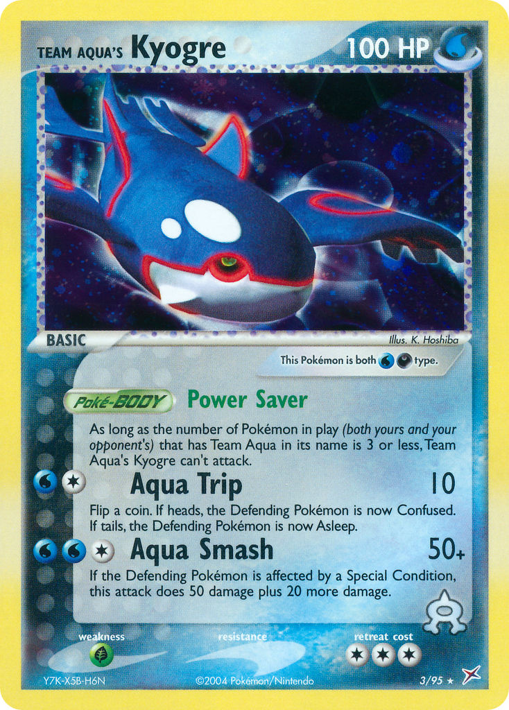 Team Aqua's Kyogre (3/95) (Theme Deck Exclusive) [EX: Team Magma vs Team Aqua] | Gear Gaming Fayetteville