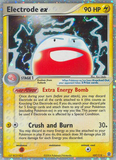 Electrode ex (107/112) [EX: FireRed & LeafGreen] | Gear Gaming Fayetteville