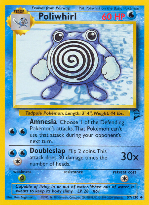 Poliwhirl (57/130) [Base Set 2] | Gear Gaming Fayetteville