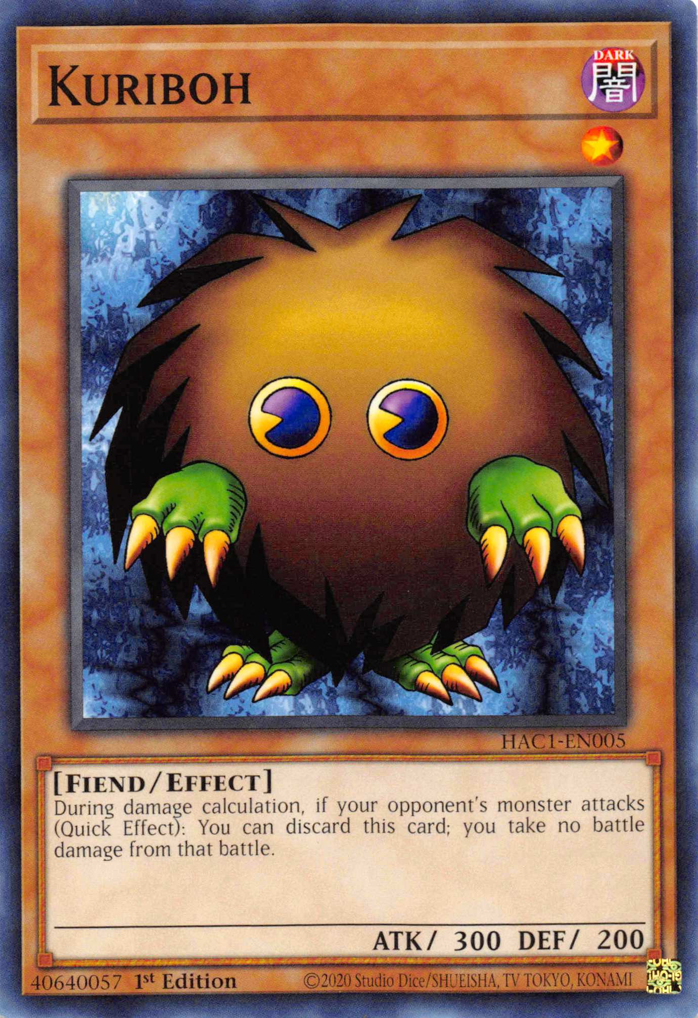 Kuriboh [HAC1-EN005] Common | Gear Gaming Fayetteville