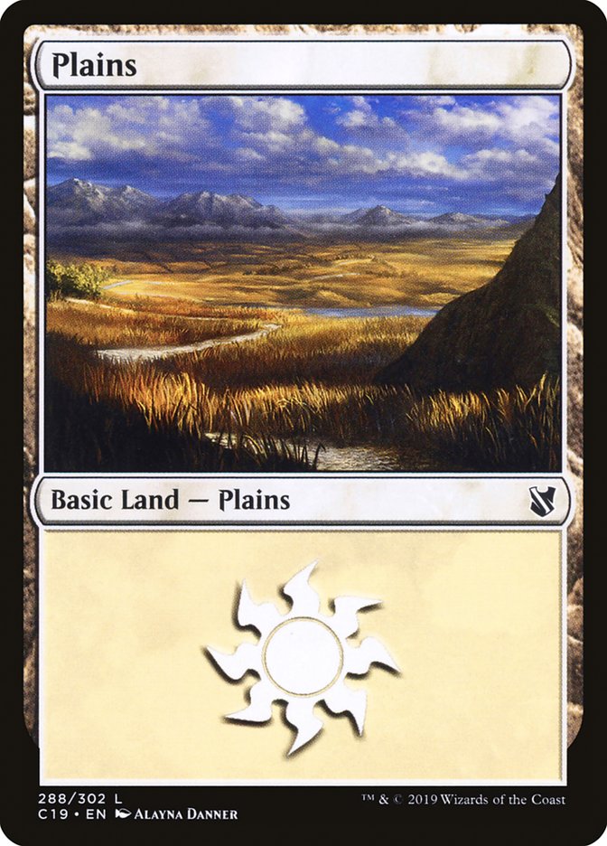 Plains (288) [Commander 2019] | Gear Gaming Fayetteville