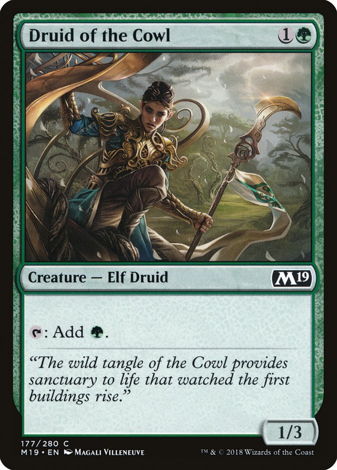 Druid of the Cowl [Core Set 2019] | Gear Gaming Fayetteville