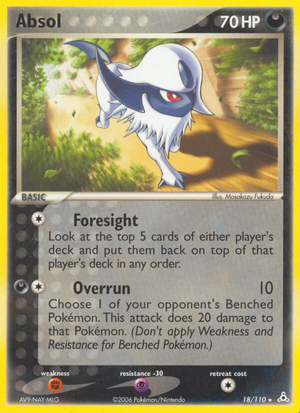 Absol (18/110) [EX: Holon Phantoms] | Gear Gaming Fayetteville