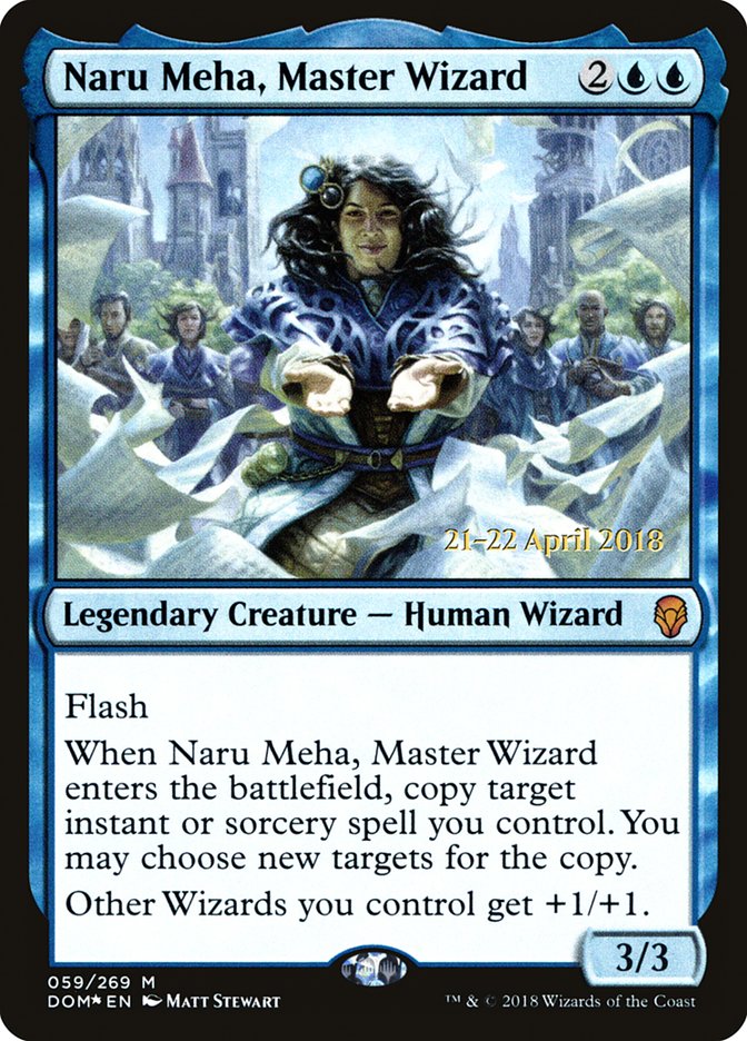 Naru Meha, Master Wizard [Dominaria Prerelease Promos] | Gear Gaming Fayetteville