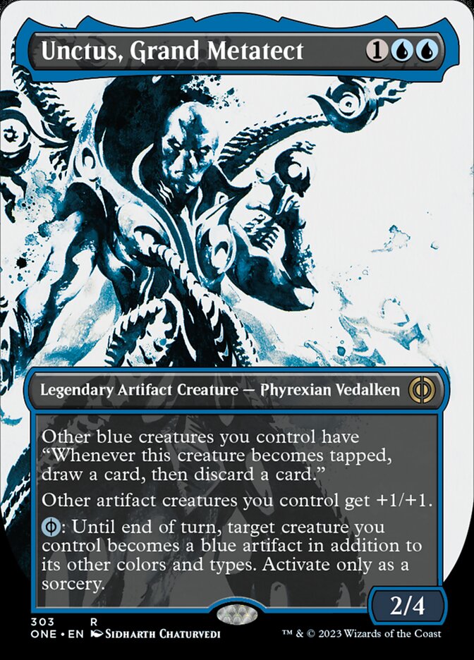 Unctus, Grand Metatect (Borderless Ichor) [Phyrexia: All Will Be One] | Gear Gaming Fayetteville