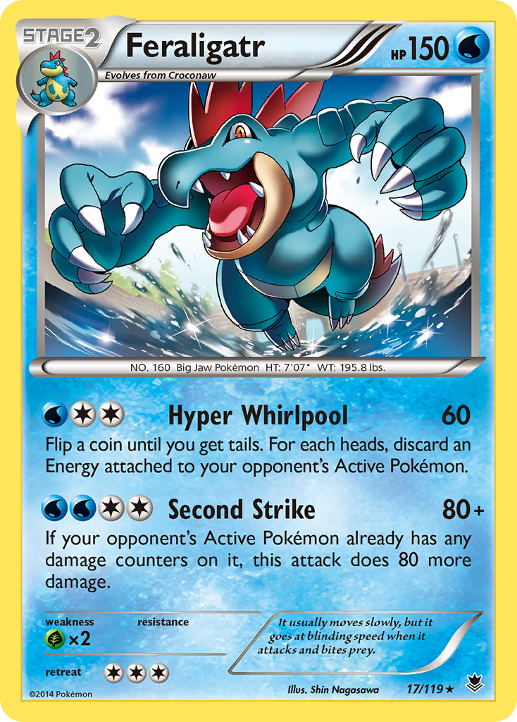 Feraligatr (17/119) [XY: Phantom Forces] | Gear Gaming Fayetteville