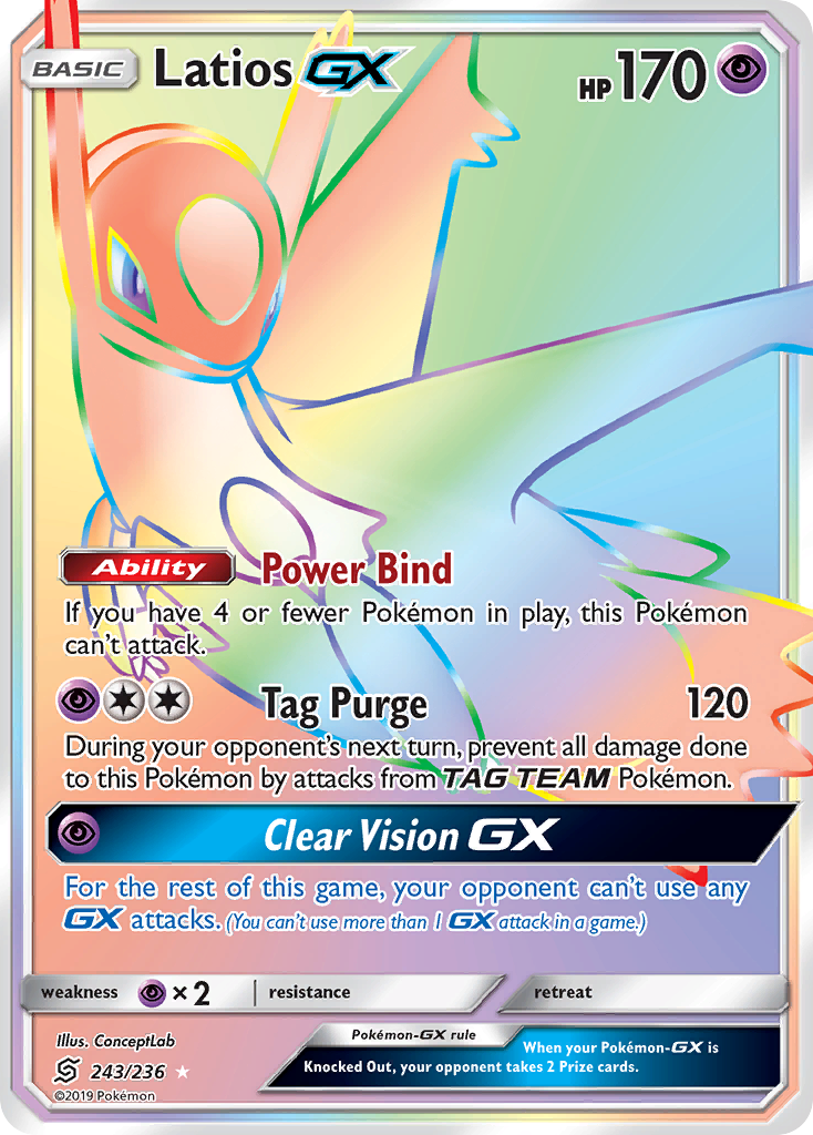 Latios GX (243/236) [Sun & Moon: Unified Minds] | Gear Gaming Fayetteville