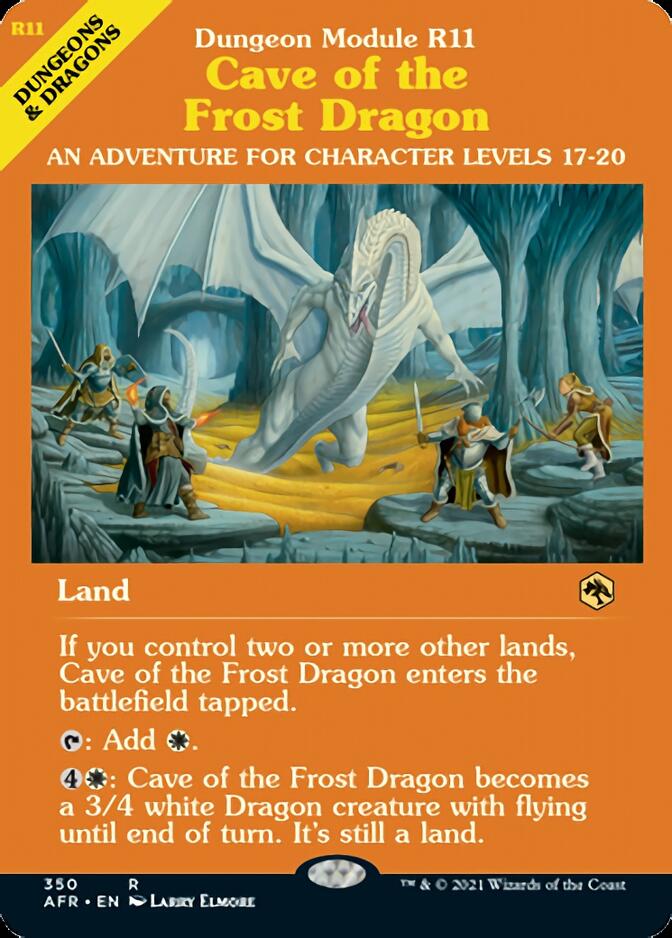 Cave of the Frost Dragon (Dungeon Module) [Dungeons & Dragons: Adventures in the Forgotten Realms] | Gear Gaming Fayetteville