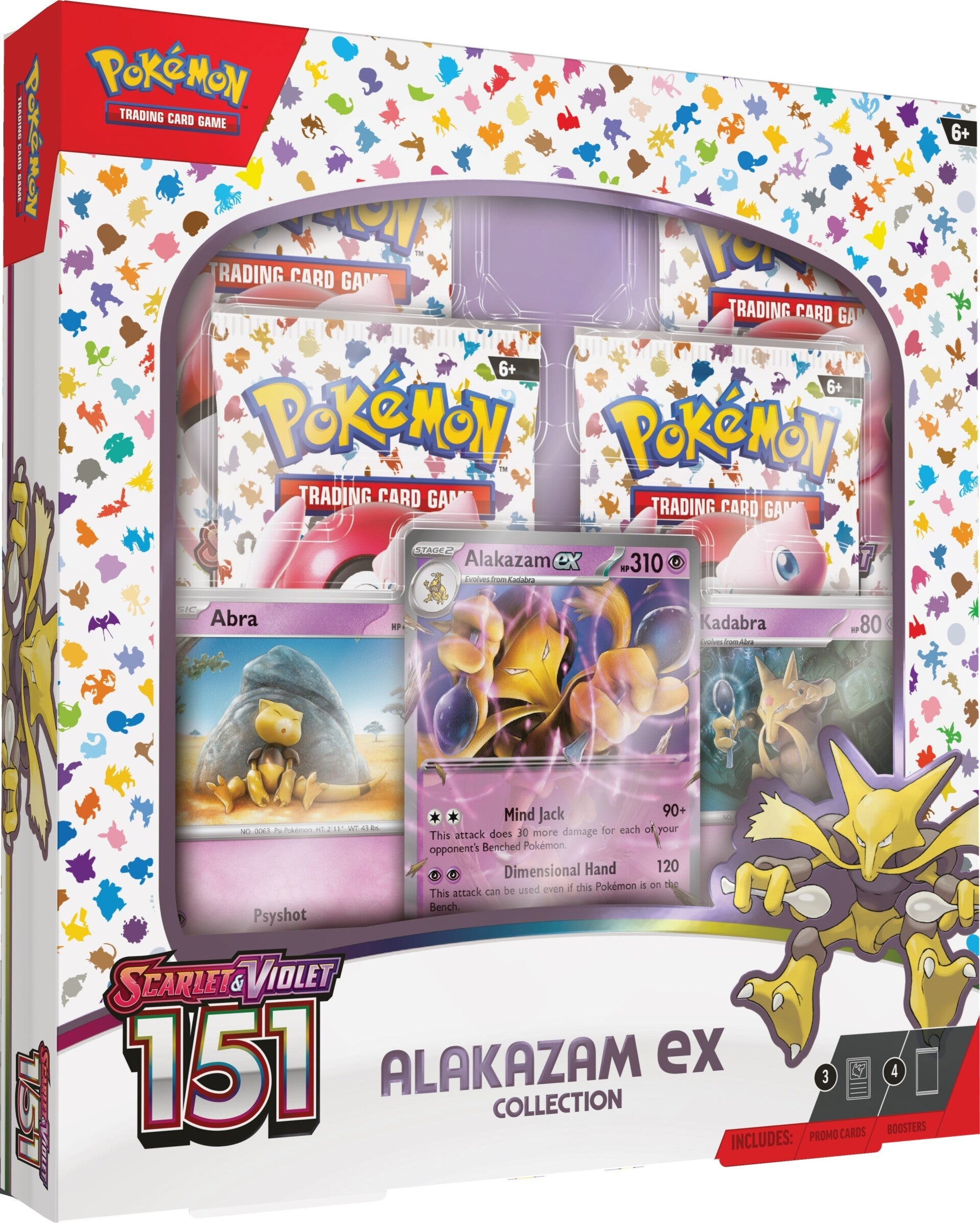 Scarlet & Violet: 151 - Alakazam ex Box | Gear Gaming Fayetteville