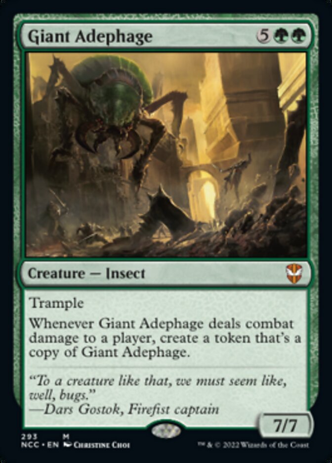 Giant Adephage [Streets of New Capenna Commander] | Gear Gaming Fayetteville