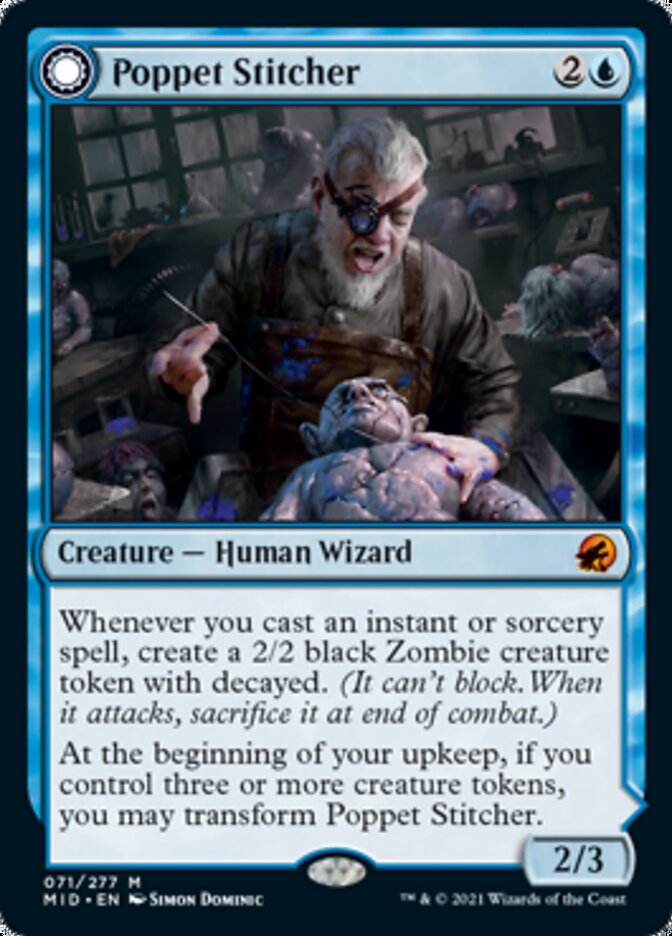 Poppet Stitcher // Poppet Factory [Innistrad: Midnight Hunt] | Gear Gaming Fayetteville