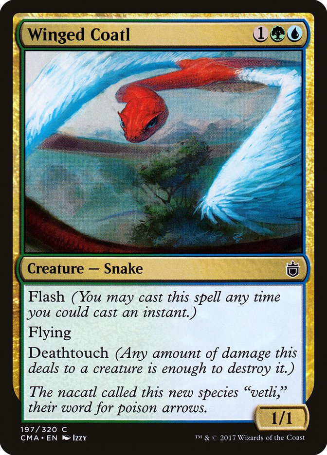 Winged Coatl [Commander Anthology] | Gear Gaming Fayetteville