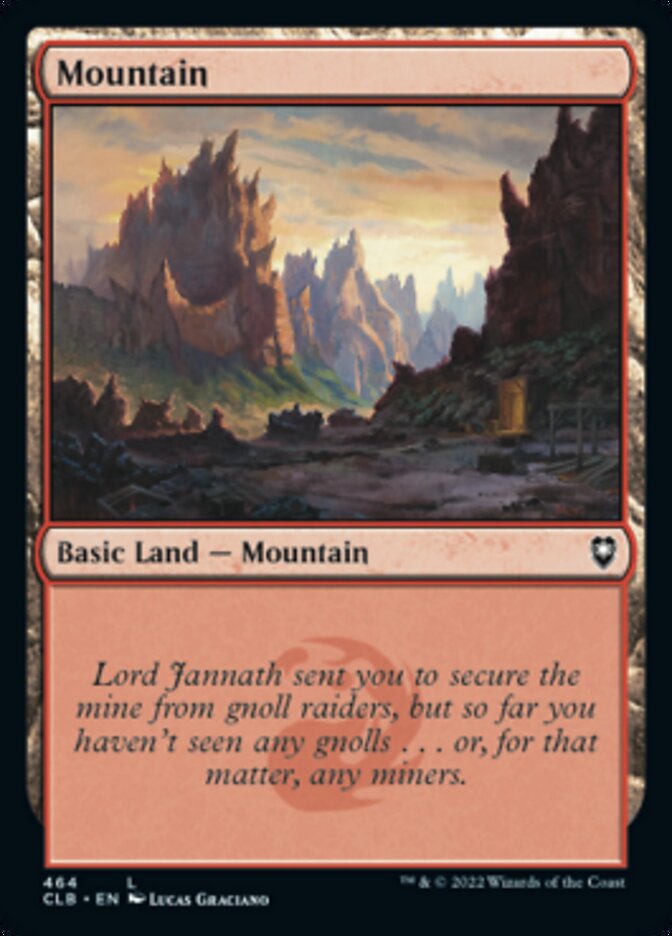 Mountain (464) [Commander Legends: Battle for Baldur's Gate] | Gear Gaming Fayetteville