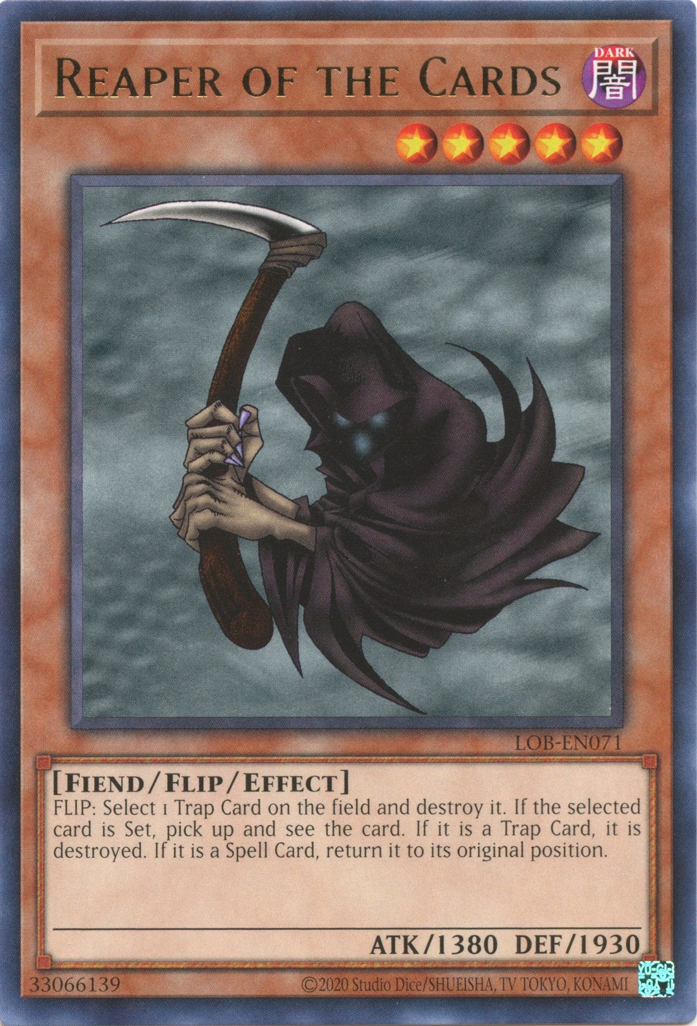 Reaper of the Cards (25th Anniversary) [LOB-EN071] Rare | Gear Gaming Fayetteville