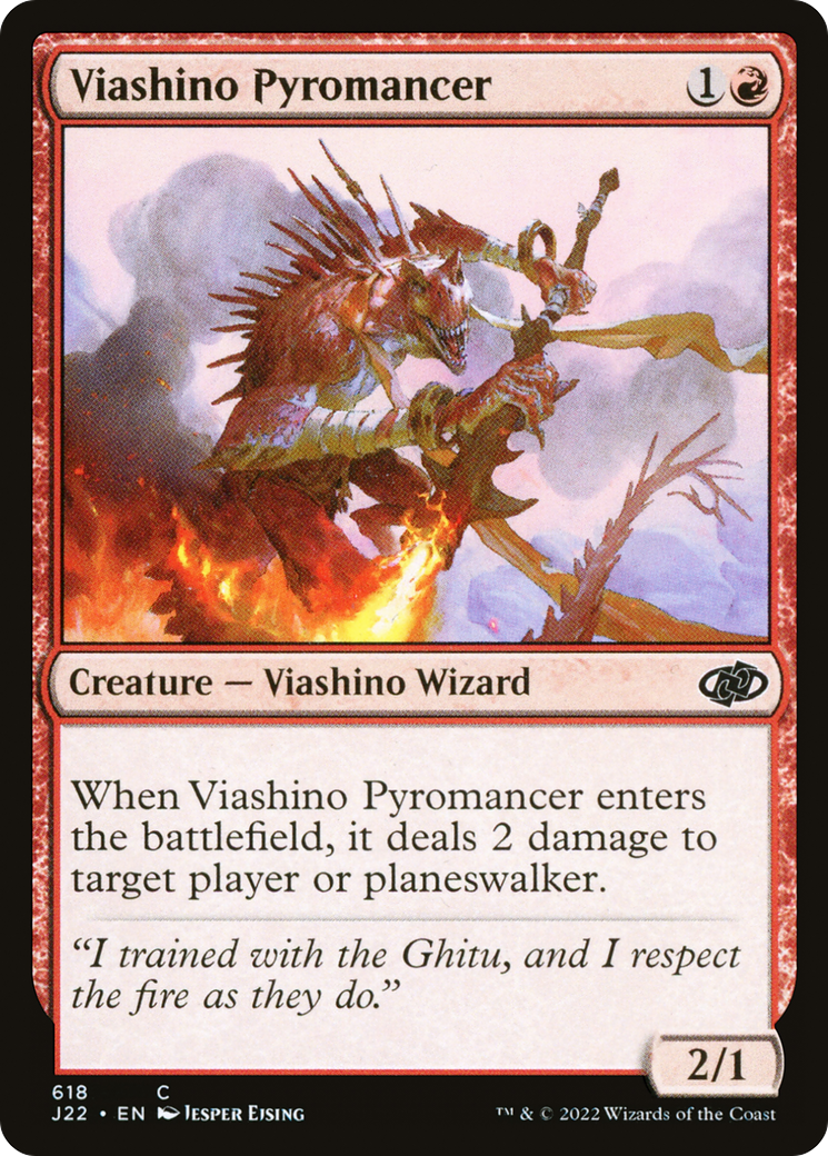 Viashino Pyromancer [Jumpstart 2022] | Gear Gaming Fayetteville