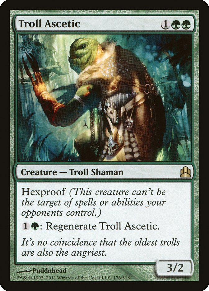 Troll Ascetic [Commander 2011] | Gear Gaming Fayetteville