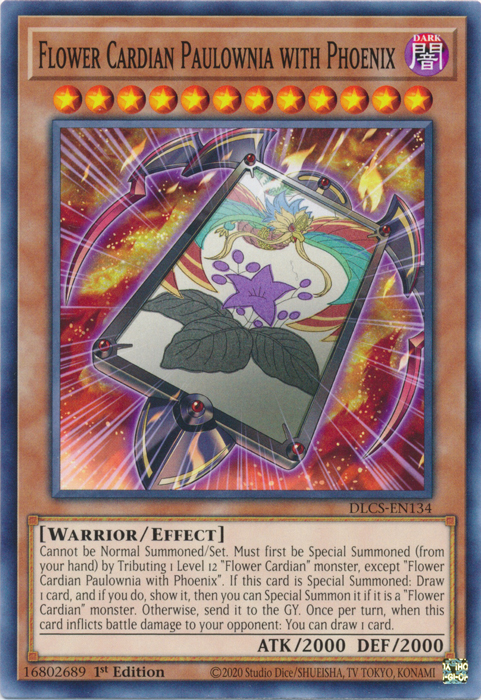 Flower Cardian Paulownia with Phoenix [DLCS-EN134] Common | Gear Gaming Fayetteville
