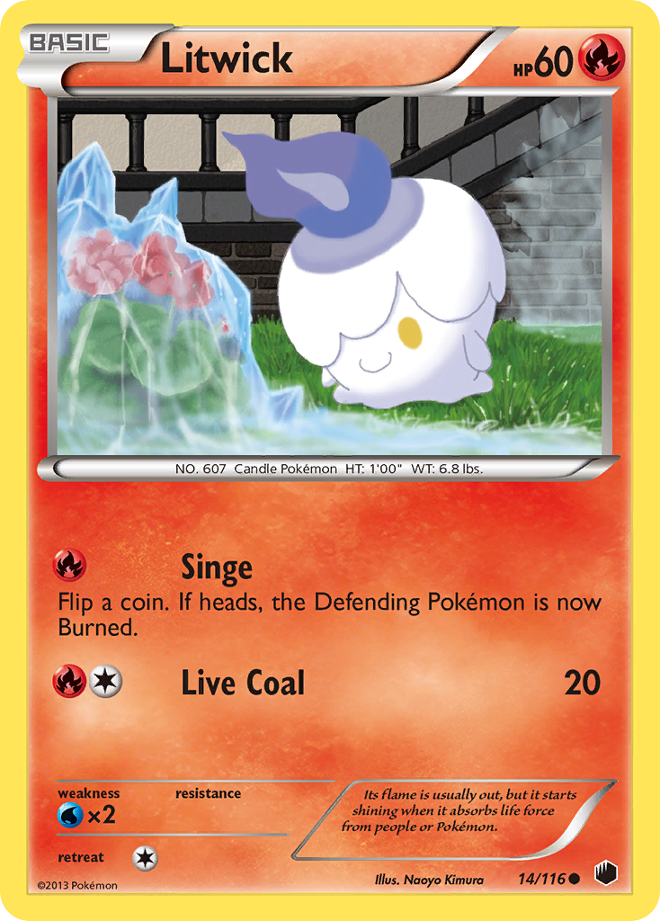 Litwick (14/116) [Black & White: Plasma Freeze] | Gear Gaming Fayetteville