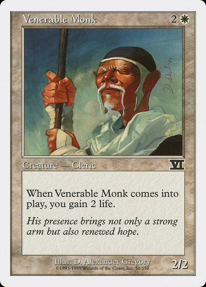 Venerable Monk [Classic Sixth Edition] | Gear Gaming Fayetteville