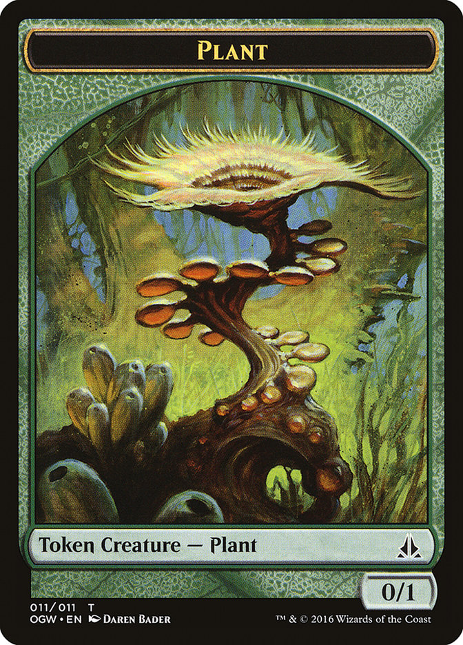 Plant Token [Oath of the Gatewatch Tokens] | Gear Gaming Fayetteville