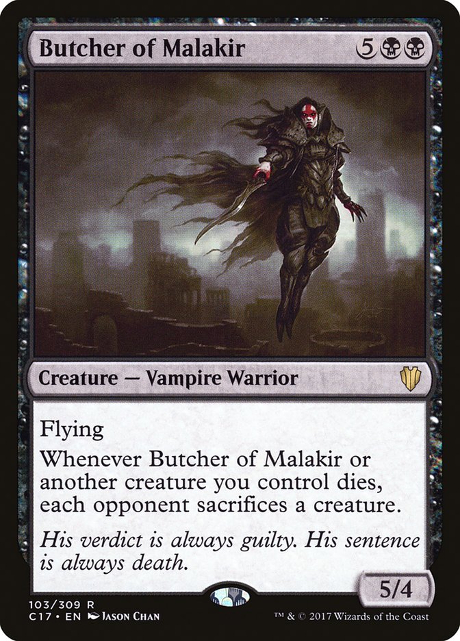 Butcher of Malakir [Commander 2017] | Gear Gaming Fayetteville