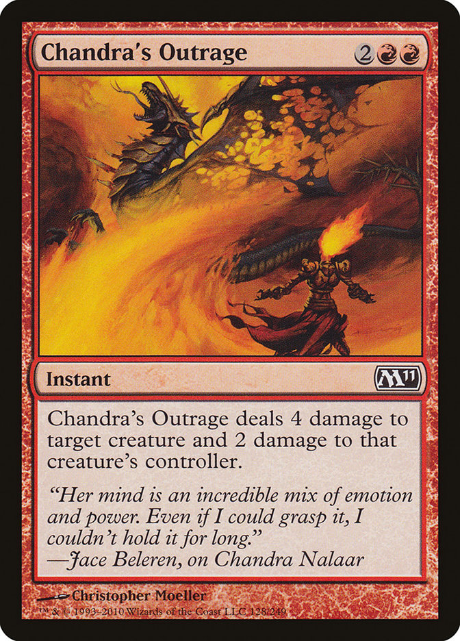 Chandra's Outrage [Magic 2011] | Gear Gaming Fayetteville