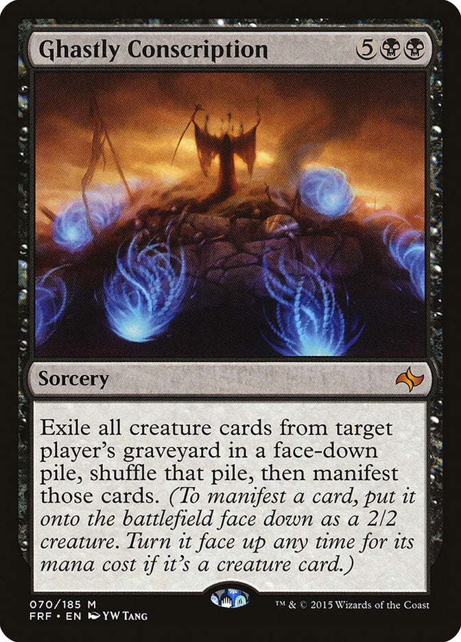 Ghastly Conscription [Fate Reforged] | Gear Gaming Fayetteville