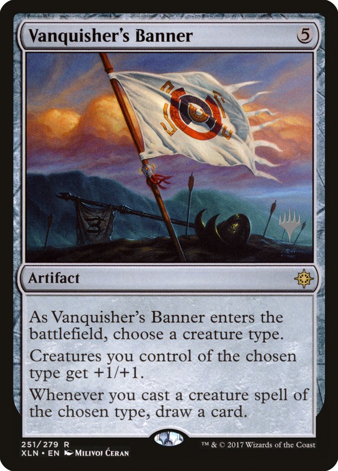 Vanquisher's Banner (Promo Pack) [Ixalan Promos] | Gear Gaming Fayetteville